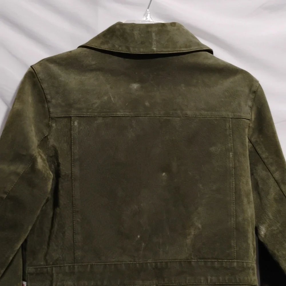SALE! Quicksilver ROXY Genuine Leather Women's Jacket Sz.M - Picture 9 of 12